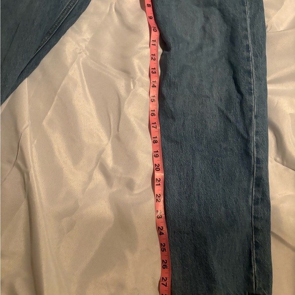 Levi's Low Pro Straight Women's Blue Denim Jeans Low Rise 5-Pocket - Picture 5 of 8